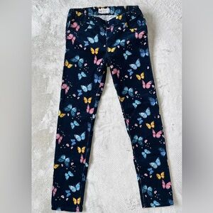 H&M Kids Butterfly Print Corduroy Multicolor Pants